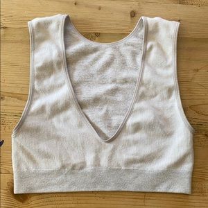 Free People bralette crop top Small